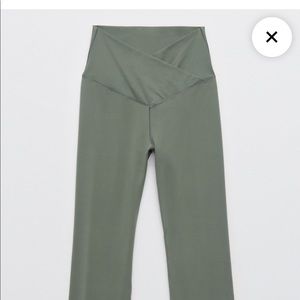 Offline Aerie High Waisted Crossover Flare Legging